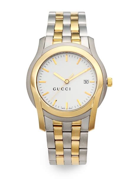 paolo gucci stainless steel watch|stainless steel gucci watch men.